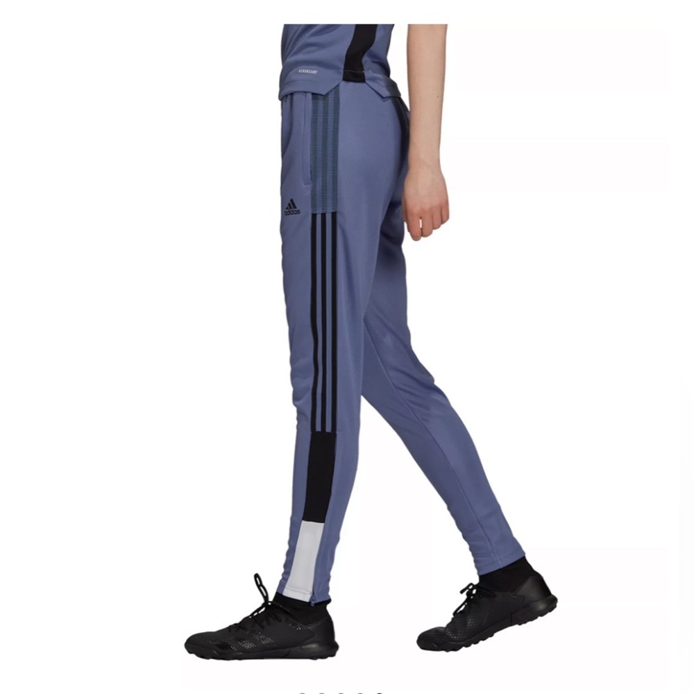 adidas Girls' Tirotrack Pant Blocking